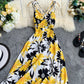 Cute summer dress floral dress  1294