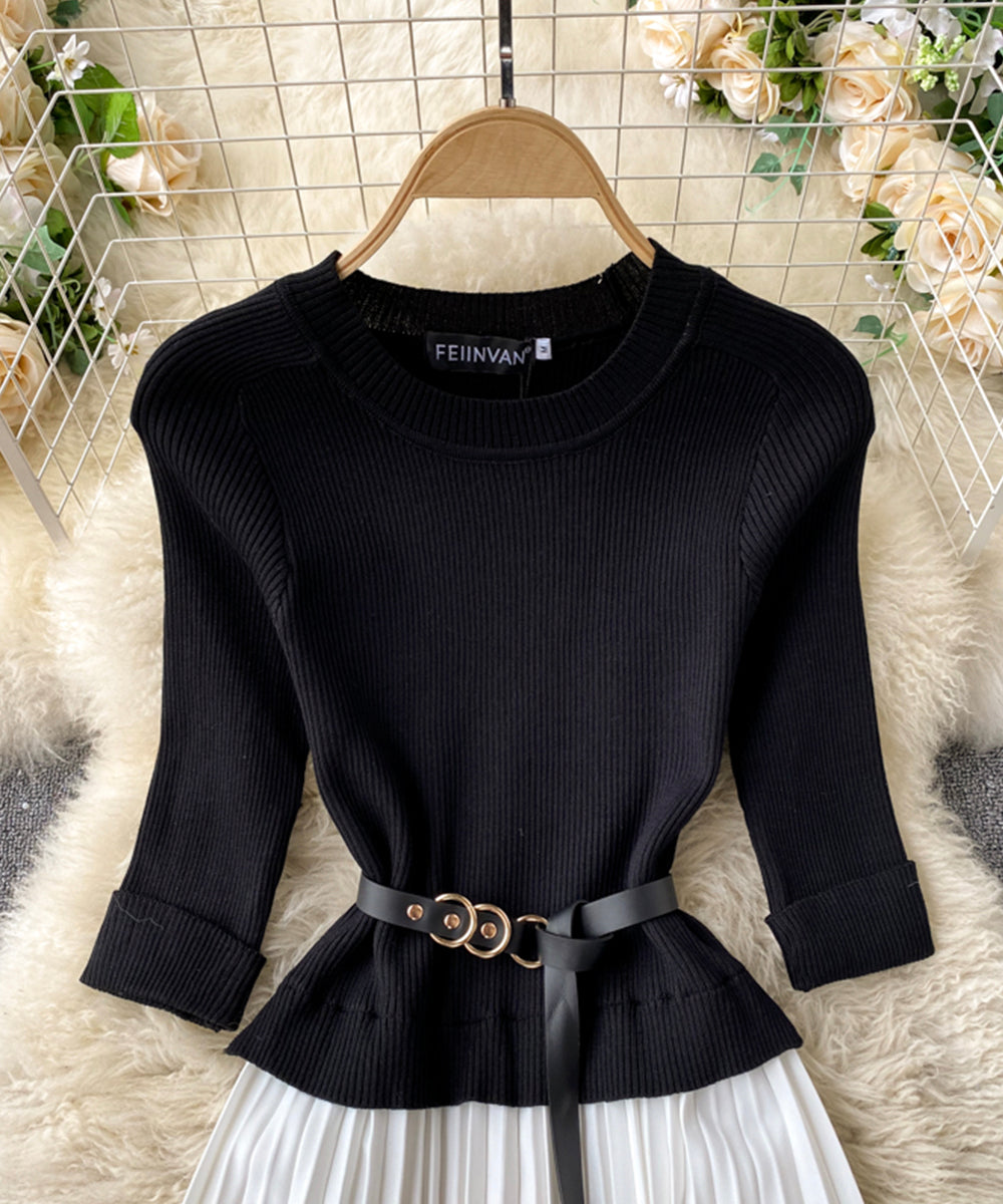 Stylish A line long dress  836