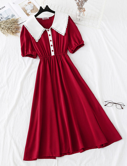 Süßes Mädchenkleid Sommerkleid Damenkleid 1142