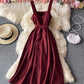 Jolie robe trapèze en velours côtelé 941