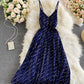 Black v neck sequins short dress  960