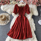 Cute A line short dress fashion dress  716