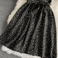 Süßes A-Linie Blumenkleid Modekleid 789