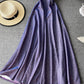 Shiny A line dress fashion dress  825