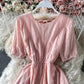 Cute A line short dress fashion dress  722
