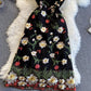 Black lace dress fashion dress  820