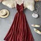 Shiny A line dress fashion dress  825