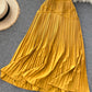 Süßes A-Linien-Kleid mit V-Ausschnitt, modisches Kleid 853