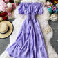 Fashion girl dress A line summer dress  1239