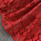 Elegantes Spitzenkleid mit langen Ärmeln Kleid in A-Linie 776