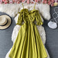 Cute A line short dress  849