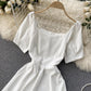 Cute A line short dress  780