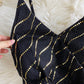 Black v neck sequins short dress  960