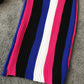 Stylish striped sleeveless knit dress  1192