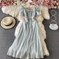 Cute A line short dress fashion dress  717