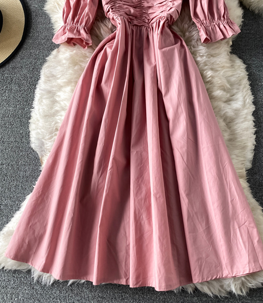 Cute A line short dress  849