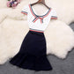 Cute A line short dress fashion dress  724