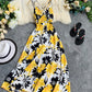 Cute summer dress floral dress  1294