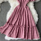 Cute A line short dress fashion dress  727