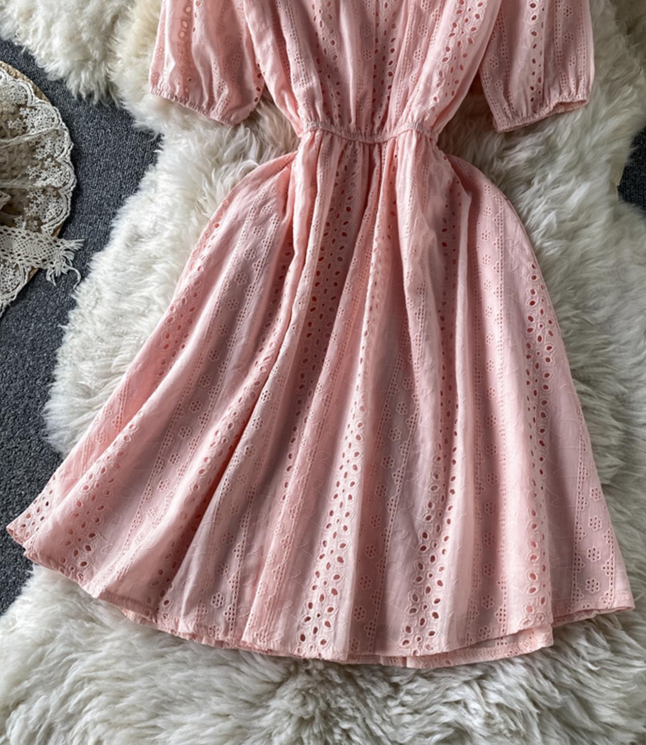 Cute A line short dress fashion dress  722