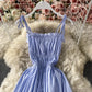 Cute A line short dress fashion dress  700