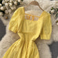 Cute A line short dress fashion dress  699