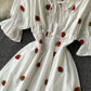 Süßes Erdbeerkleid Kirschkleid Ananaskleid 709