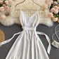 Cute A line chiffon dress fashion dress  740