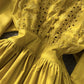 Cute A line long sleeve dress fashion dress  736