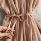 Cute pink chiffon short dress fashion dress  723