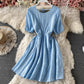Cute A line short dress fashion dress  722