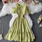 Cute A line short dress fashion dress  727