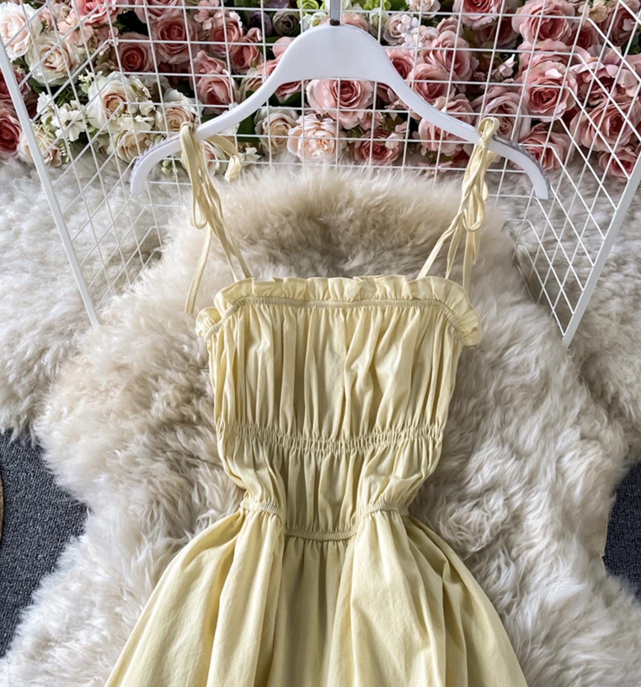 Cute A line short dress fashion dress  700