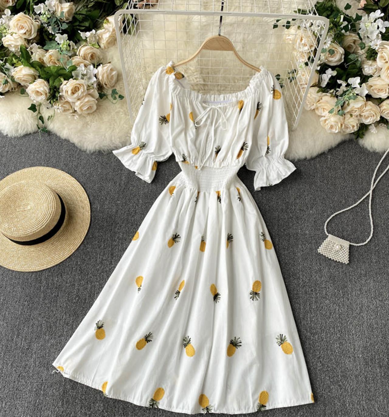 Süßes Erdbeerkleid Kirschkleid Ananaskleid 709