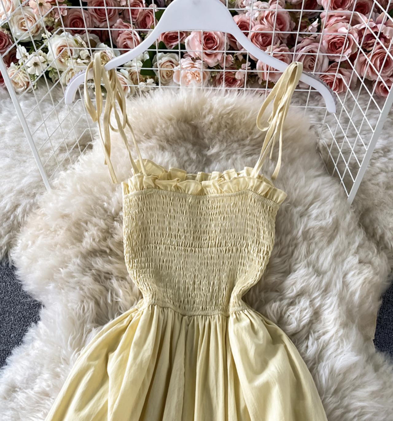 Cute A line short dress fashion dress  700