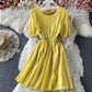 Cute A line short dress fashion dress  722