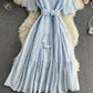 Cute A line short dress fashion dress  719