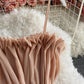 Cute pink chiffon short dress fashion dress  723