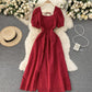 Cute A line short dress fashion dress  699