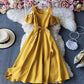 Cute A line short dress fashion dress  696