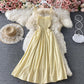 Cute A line short dress fashion dress  700
