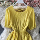 Cute A line short dress fashion dress  722