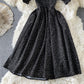 Cute A line short dress fashion dress  716