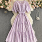 Cute A line short dress fashion dress  719