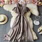 Cute A line short dress fashion dress  696