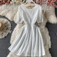 Cute A line short dress fashion dress  722