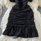 Simple short dress fashion dress  707
