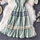 Cute v neck short dress fashion dress  701