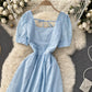 Cute A line short dress fashion dress  699