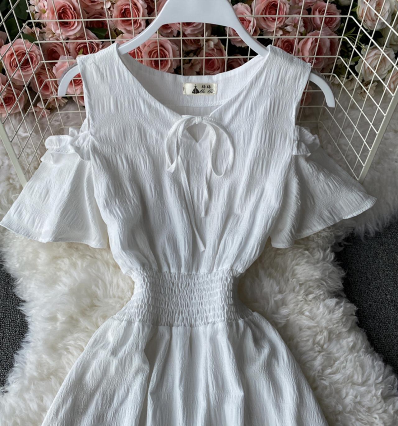 Cute A line short dress fashion dress  727